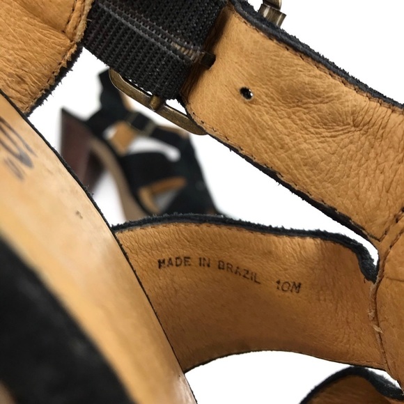 KORS MICHAEL KORS Strappy Suede Sandal Heels 10 - Picture 6 of 9